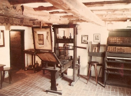 Replica of Gutenberg's Press, Featherbed Alley Printshop Museum, Bermuda