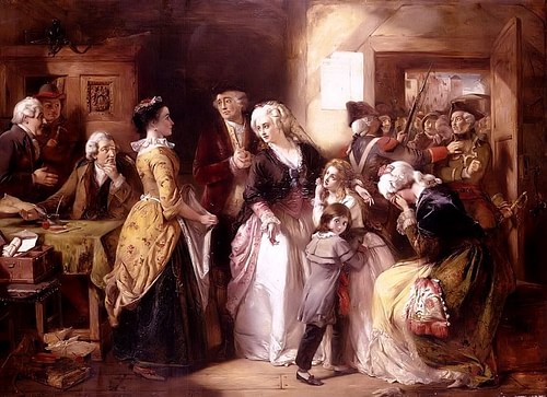 Arrest of Louis XVI and His Family in Varennes, 1791