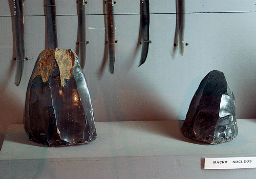 Unworked Obsidian Blocks, Guatemala