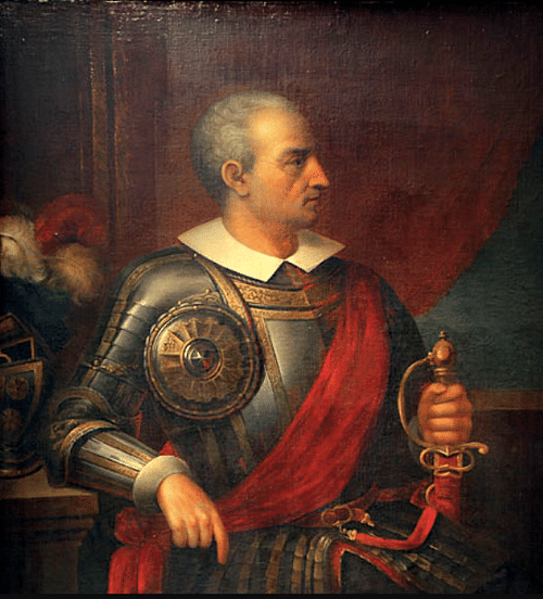 Diego de Almagro (by Domingo Mesa, Public Domain)
