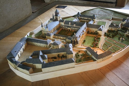 Architectural Model of Fontevraud Abbey