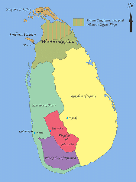 Sri Lanka in 1520