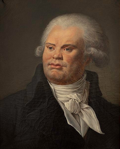 Portrait of Georges Danton, 1790 (by Anonymous, Public Domain)