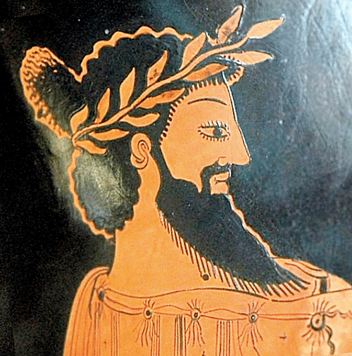 Red-Figure Depiction of Croesus