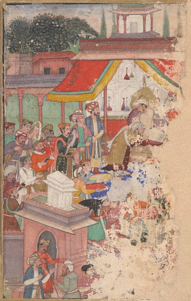 Sir Thomas Roe at the Court of Jahangir