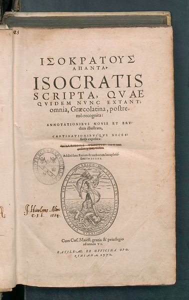 The Works of Isocrates