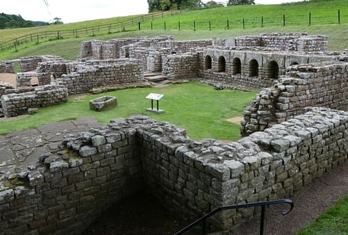 Chesters Roman Fort, Baths