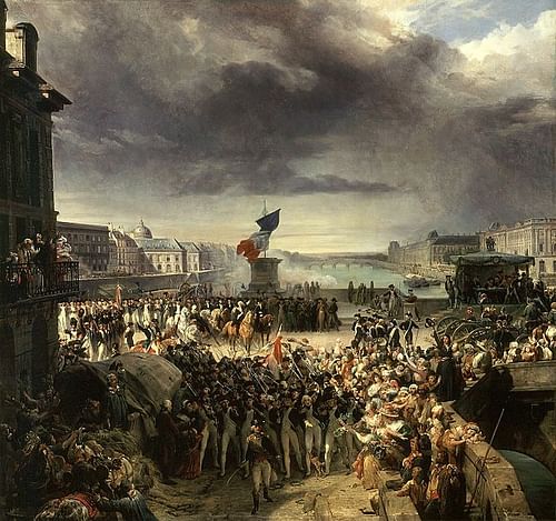 Paris National Guard Goes to War, September 1792