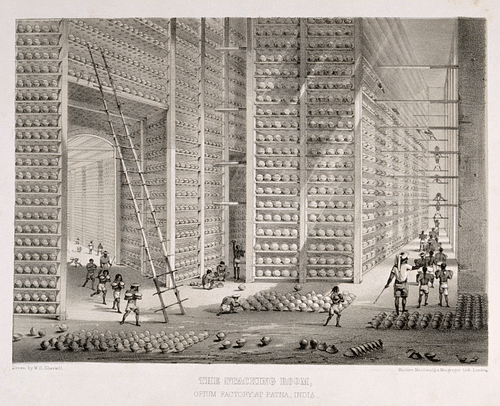 Opium Warehouse of the East India Company