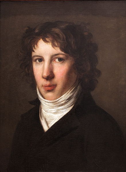 Portrait of Louis-Antoine de Saint-Just (by Pierre-Paul Prud'hon, Public Domain)