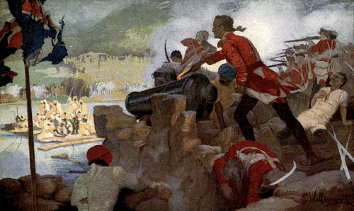 Clive at the Siege of Arcot