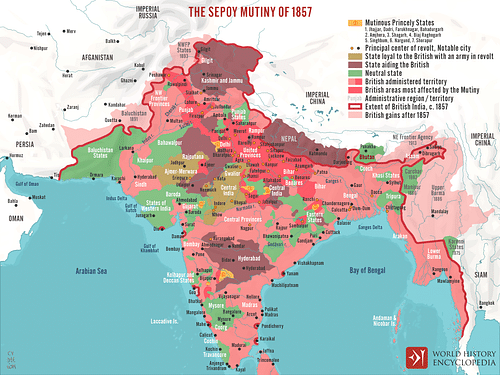 The Sepoy Mutiny of 1857