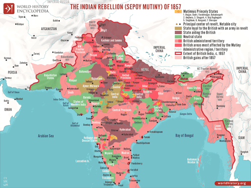 The Sepoy Mutiny of 1857