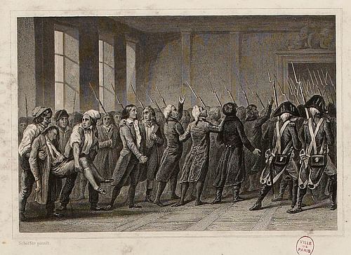 Arrest of the Girondins at the National Convention