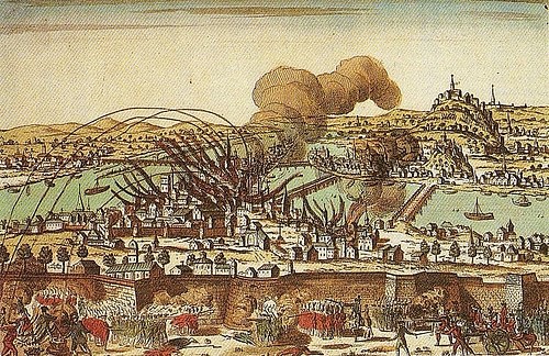 Siege of Lyon (by Unknown, Public Domain)