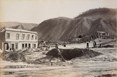 Te Wairoa, McRae's Hotel, Sophia's Whare and Terrace Hotel