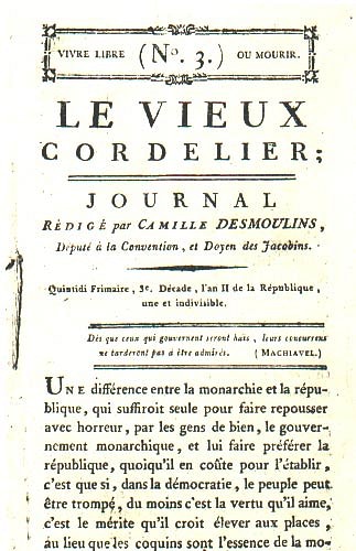 Le Vieux Cordelier, Issue 3