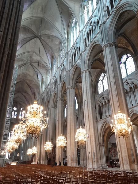 Interior View, Bourges Cathedral