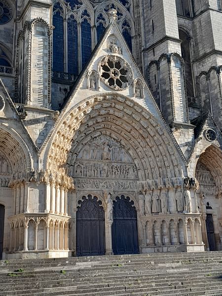 Main Portal, Western Side, Bourges Cathedral