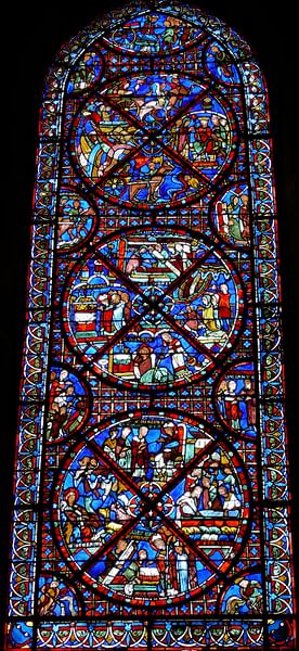 Relics of St. Stephen Window, Bourges Cathedral