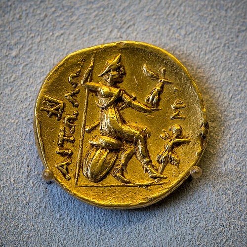 Gold Stater of the Aetolian League (by ArchaiOptix, CC BY-NC-SA)