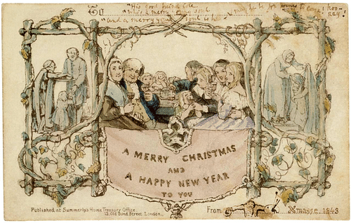 The First Printed Christmas Card