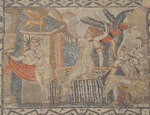 Mosaic of Diana and Actaeon (by Carole Raddato, CC BY-NC-SA)