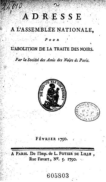 French Anti-slavery Pamphlet