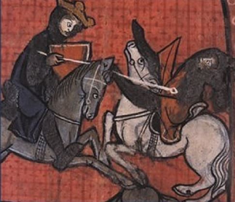 Baldwin IV of Jerusalem at the Battle of Montgisard