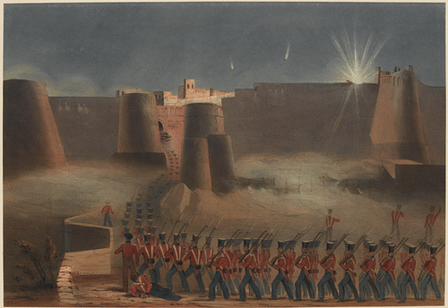 British Attack on Ghazni