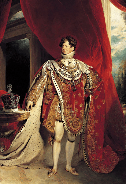 George IV in Coronation Robes