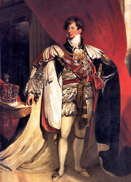 George IV by Lawrence (by Thomas Lawrence, Public Domain)