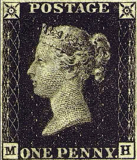 Penny Black Stamp