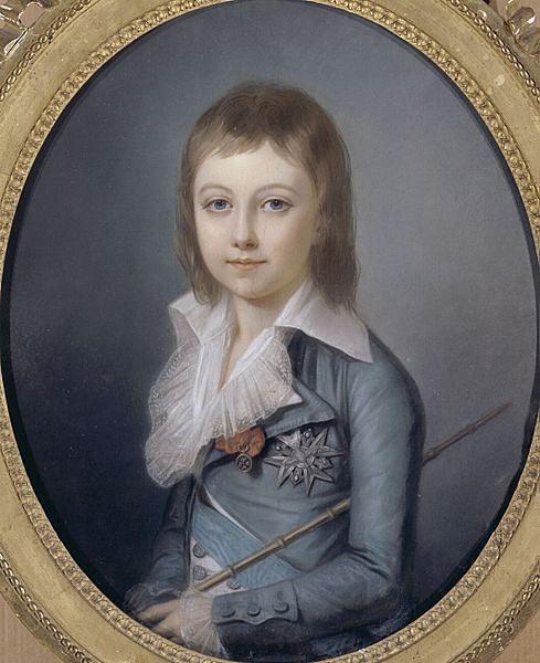 Louis XVII of France (by Alexander Kucharsky, Public Domain)