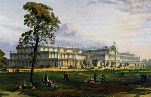 The Crystal Palace (by Unknown Artist, Public Domain)
