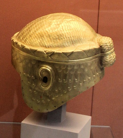 Golden Wig - Meskalamdug Helmet