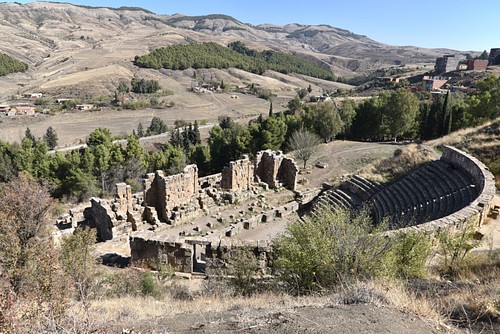 Roman Theatre of Cuicul (Djemila), Algeria