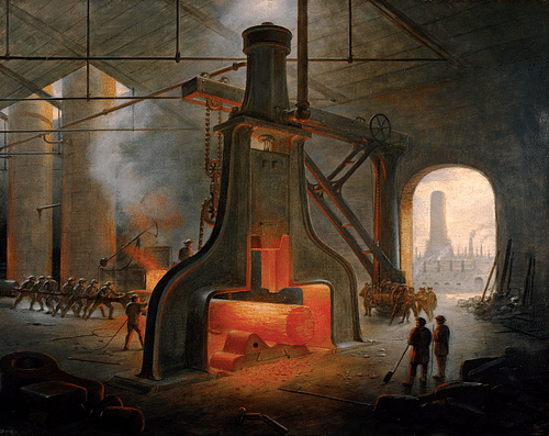 Nasmyth's Steam Hammer (by The Board of Trustees of the Science Museum, CC BY-NC-SA)