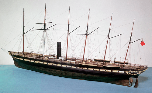 Model of SS Great Britain (by Science Museum, London, CC BY-NC-SA)
