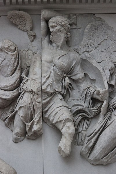 Uranus on the Southern Frieze of the Gigantomachy (by Miguel Hermoso Cuesta, CC BY-SA)