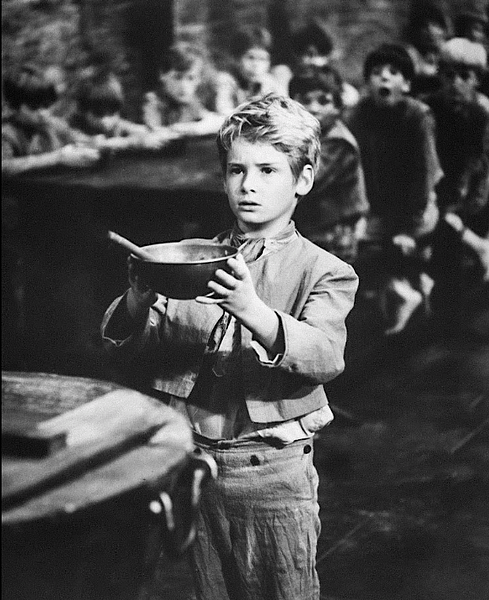 Mark Lester as Oliver Twist