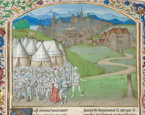 Isabelle de France et son armée