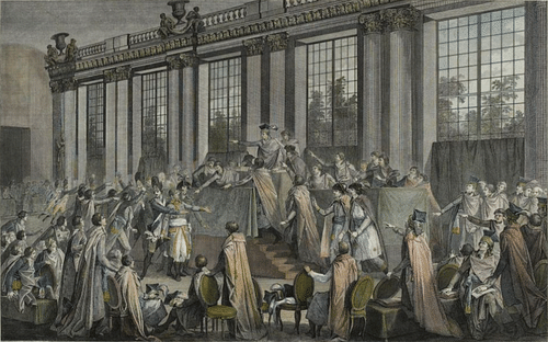 The Council of 500 During the Coup of 18 Brumaire