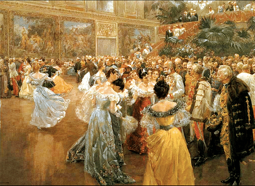 Court Ball in Vienna by Gause
