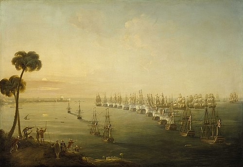 Battle of the Nile, 1 August 1798