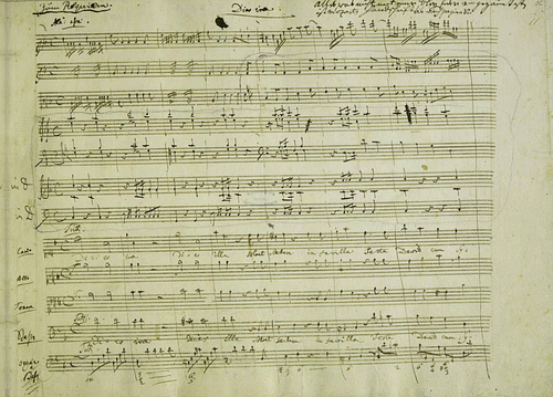 Mozart's Music for his Requiem