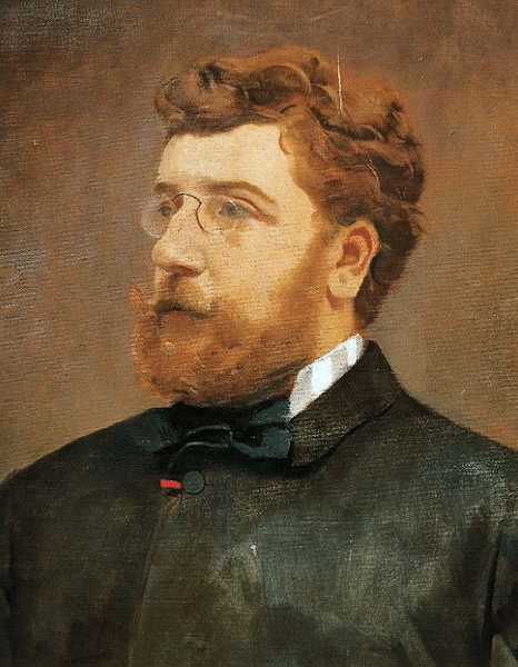Portrait of Georges Bizet (by Lidia Borda, CC BY-SA)