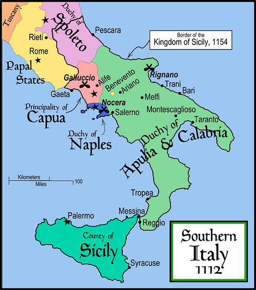 Southern Italy & Sicily, 1112