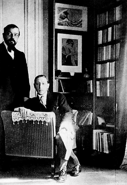Photograph of Debussy & Stravinsky