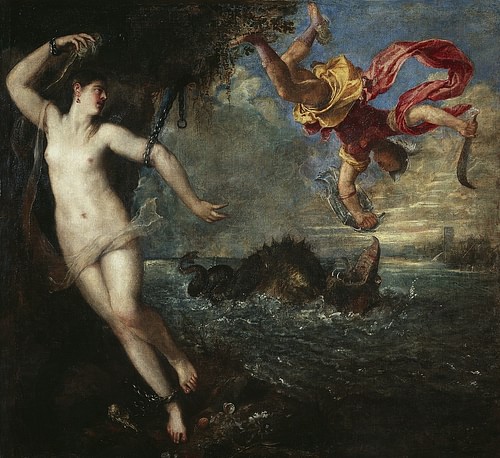 Andromeda 10 Mitolojiler.com Perseus and Andromeda